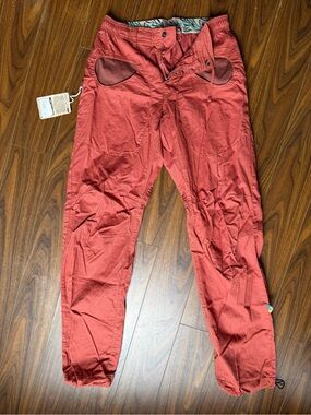 E9 Rondo Flax 2 Pants Organic Linen Made in Italy